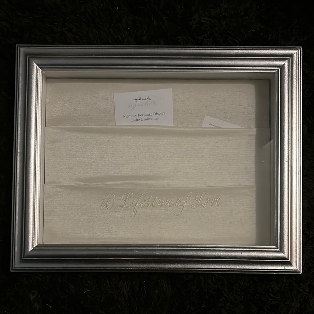 Hallmark Signature Silver Keepsake Frame